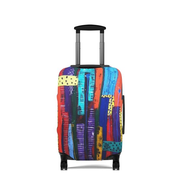 Un point un trait  Luggage Cover – Image 2