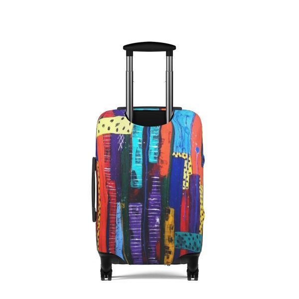 Un point un trait  Luggage Cover – Image 3
