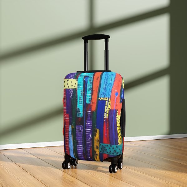 Un point un trait  Luggage Cover – Image 4