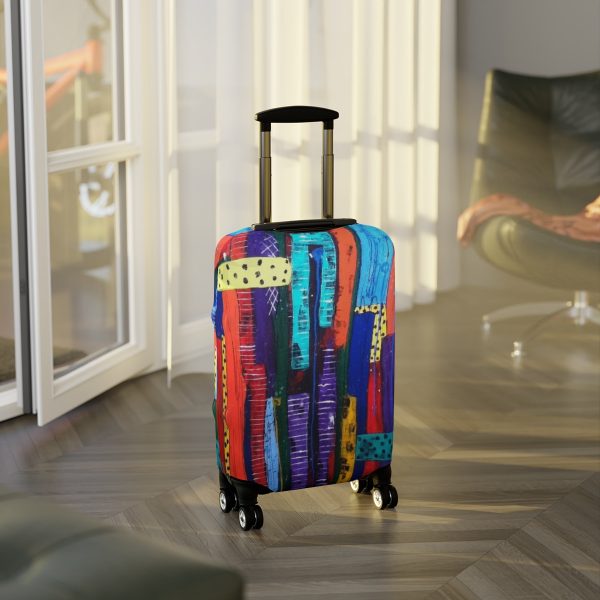 Un point un trait  Luggage Cover – Image 5